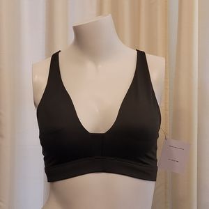 VSX Plunge Lightweight Sports Bra - Olive
